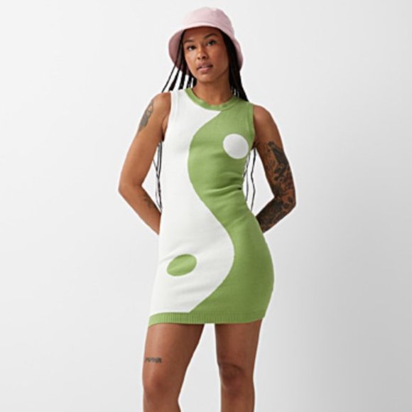 Ying Yang Mini Dress Simons - Picture 6 of 6